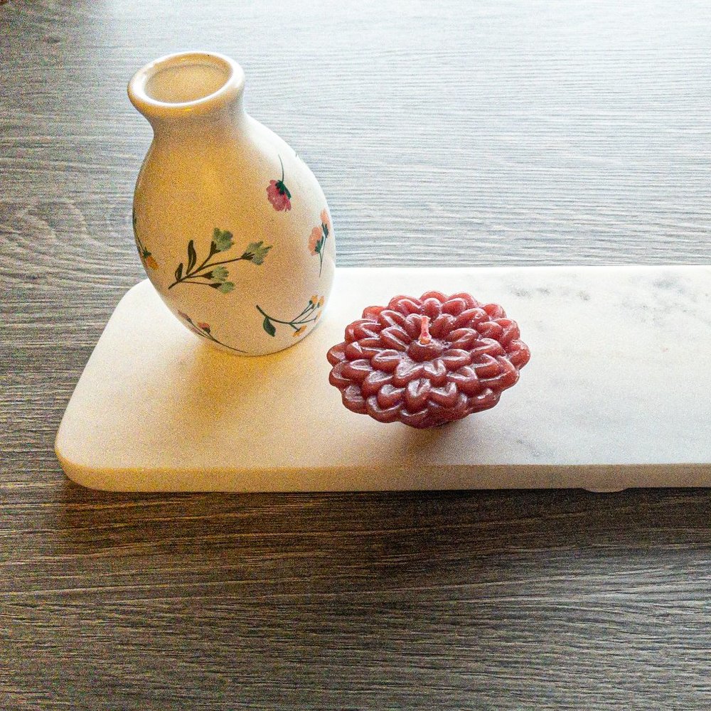 CLEARANCE 16.5'' Long Marble Cheese Board, Kitchen Serving Platter, Tray